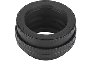 Topiky M42 bis M42 Einstellbare Fokussierung Helicoid Makro Verlängerungsrohr Objektivadapter Zubehör (17-31mm)