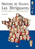 Histoire de France, Les Dirigeants : De Vercingétorix à la Ve République, Chronologie