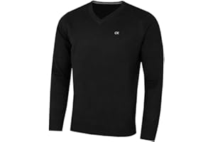 Calvin Klein Pull à col en V en Coton Doux pour Homme