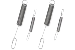 WakiHong Robell 4 Pezzi Molle del Regolatore per Tosaerba Briggs & Stratton (691859 & 692211) Governatore Spring Fit Sprint Lawnmover HP470 SP470 Motore