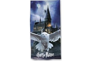 arlis Toalla de playa o toalla de baño de 70 x 140 cm, algodón (toalla de baño Harry Potter)