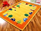 Lifestyle Kinderteppich Spielwelt Gelb in 4 Größen !!! Sofort Lieferbar !!!