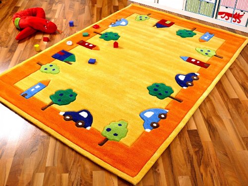Lifestyle Kinderteppich Spielwelt Gelb in 4 Größen !!! Sofort Lieferbar !!!