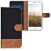 Produktbild kwmobile Huawei Y6 (2017) Hülle - Kunstleder Wallet Case für Huawei Y6 (2017) mit Kartenfächern und Stand