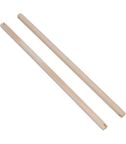 Perchoirs En Bois Valor - Lot De 2 Pièces De 19 X 950 Mm - Pièce De Rechange Pour Volière - 8