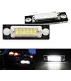 Johns 2x Kennzeichenleuchte Set Für VW Caddy III - Links & Rechts Komplettset