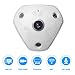 Produktbild Masione 360 Panorama Wireless IP-Kamera Zwei-Wege-Audio 3 Megapixed HD Fischaugenobjektiv 10 m Nachtsicht VR Home Security Überwachungskamera System