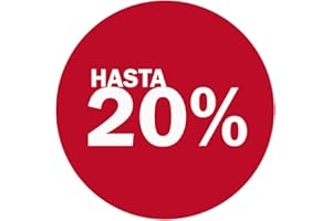 OEDIM Vinilo de Rebajas 20%| Cartel Rebajas | Rebajas en tu escaparate | Pegatinas adhesivas Rebajas | Ofertas de su establecimiento| Oportunidades en su negocio Rebajas | Descuentos de su establecimiento