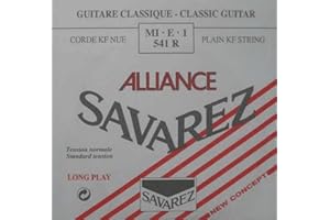 Savarez Alliance HT Classic Guitar Strings 541R Pojedyncze struny Standard E Carbon