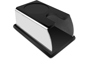 Caffè Temper stand, DLAND Caffè Tamping Supporto per Macchina per caffè e caffè Tamper bagagli Base con Mat mano caffè Tamper Accessori