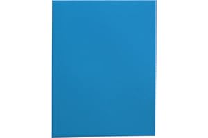 Alevar Cartellina 3 Lembi in Cartoncino Bristol 200 gr, Formato 25x34,5 cm, Colore Azzurro, Confezione da 25 Pezzi
