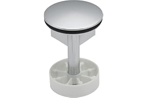clapet laiton - a ailettes - diamètre 40mm - pour bonde de lavabo chromé - valentin 4280000000