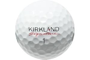 LostGolfBalls - 24 Kirkland Signature Golf Balls in Mint Condition, Recycled Used Golf Balls, AAAAA Quality Quality, White