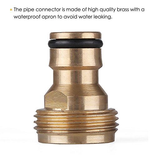 Garten Handbrause, Aodoor HN-01 Garten Spritzpistolen/Garten Bewässerung 100% Metal – Verstellbarer Wasserdurchfluss – Robust und Leistungsstark für Autowaschanlagen, Hochdruck Gartenbrause - 4