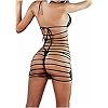 YeeHoo-Biancheria-di-Cuoio-Uniformi-Cosplay-Clubwear-Vestito-da-Ballo-Gonna-Body-Abito-Sexy-Lingerie