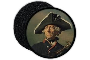 Copytec Patch Alter Fritz Friedrich der Große II Preußen König Vorbild Aufnäher #32930
