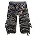 Produktbild Mnner des Sommers beilufige Overalls Kampf camo Armee Arbeit Taschen Cargo-Shorts Hosen