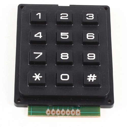 3x4 Matrix 12 Tastatur Keypad VERWENDEN SIE Keys BILD-AVR Stempel