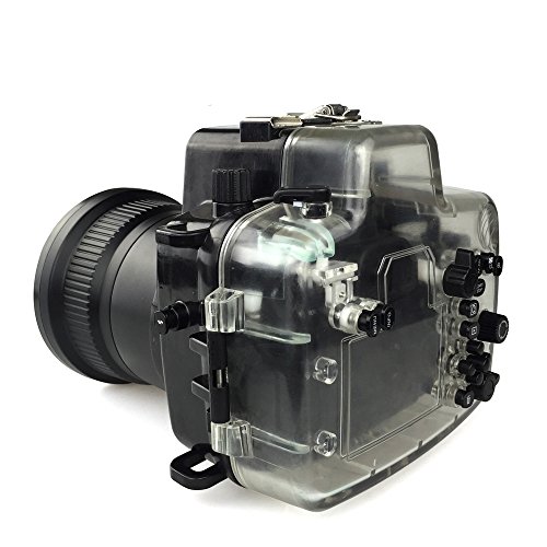 Polaroid Bo  tier sous-marin   tanche de plong  e SLR pour l appareil-photo Canon 80D With 18-105mm Lens
