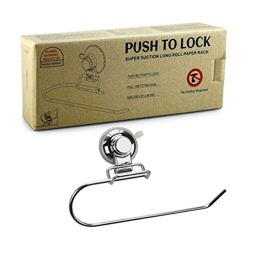 smardy Power TouchLoc Küchenrollenhalter – Befestigen ohne bohren – Schnellmontagesystem – Rostfrei - 2