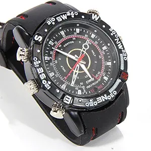 Spy Rubber Wrist Watch with 4 GB Memory for Audio and Video Recording.