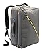 Produktbild Cabin Max Oxford Premium Handgepäck Kabinentasche 40L Volumen 50 x 40 x 20 cm - Wasserfeste Laptoptasche mit praktischen Organisationsfächern - Rucksack für Ryanair Flüge (Grau)