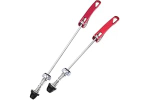 ANZONGYI 1Pair Bicycle Quick Release Skewers Bicycle Quick Release Set Front Rear Bicycle Wheel Hub Skewer for MTB BMX Road Bike Mountain Bike