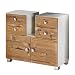 Produktbild Schildmeyer 121902 Waschbeckenunterschrank, 72 x 31,5 x 62,5 cm, silberfichte Dekor