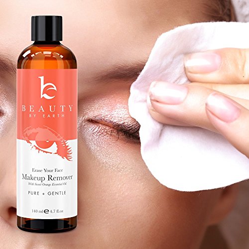 Make-Up Entferner, Organisch & Natürliche Inhaltsstoffe, Sanft, Frei von Öl, Zum Entfernen von Augen & Gesicht Make-Up, für Empfindliche, Trockene & zu Akne Neigender Haut, Am Besten mit Pads, Wischtücher oder Gesichtstücher, Hergestellt in den USA - 3