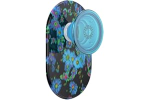 PopSockets: PopGrip dla MagSafe - Rozkładany uchwyt i stojak do telefonów z wymiennymi krążkami PopTop - Thermal Floral