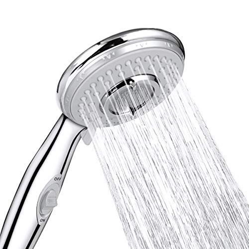 Soffione Doccia Multifunzionale ad Alta Pressione,ACGAM Doccia a Mano,5 Mode Soffioni per Doccia, Testa Doccia a Mano,Tazza Doccia per Bagno