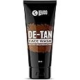 BEARDO DeTan Face Wash for Men, 50ml | Coffee Facewash, Aloe Vera, Vitamin E | Helps to Reduce Tan & Dead Skin | Exfoliates and Hydrates and Oil Free Skin