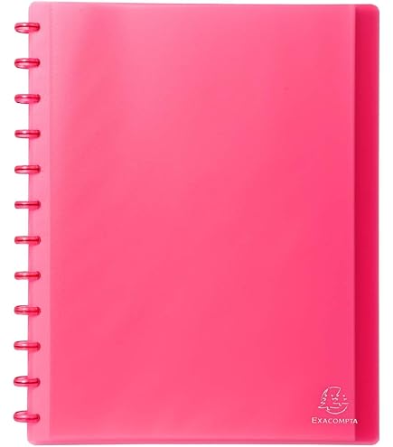 Portalistino A4 Con 50 Buste - Raccoglitore Documenti Personalizzabile, Colore Rosso - Foto 8