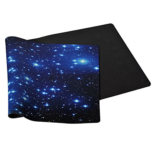 Cennbie Galaxy Extra Groß XXL Gaming Mauspad Anti-Rutsche Gummi-Beschichtung Mause pad für Computer Schreibtisch Briefpapier Zubehör Mause Pads.35×15in - 3