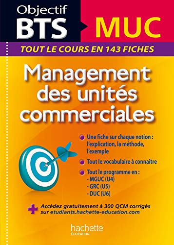 Objectif BTS - Fiches détachables - BTS MUC Objectif BTS - Fiches détachables - BTS MUC