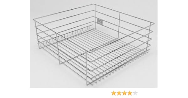 Hettich Stainless Steel Ss Wire Plain Zinc Multipurpose Basket For