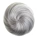 New Style Bun Up Do Side Bun Ballerina Tight Or Even Top Knot Silver Grey