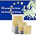 Produktbild travSIM Prepaid Daten SIM Karte für Europa (23 Länder) + 1GB für 30 Tage - Standard,Micro & Nano SIM