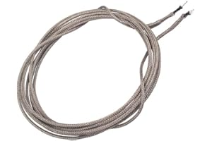 FHELECTRONIC 3M Single Conductor Braided Shield Cable Guitar Wire Guitar Pickup Hookup Wire