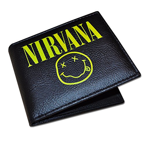 Preisvergleich Produktbild Nirvana Herren / Damen Portemonnaie Grunge Kurt Cobain (Wallet)