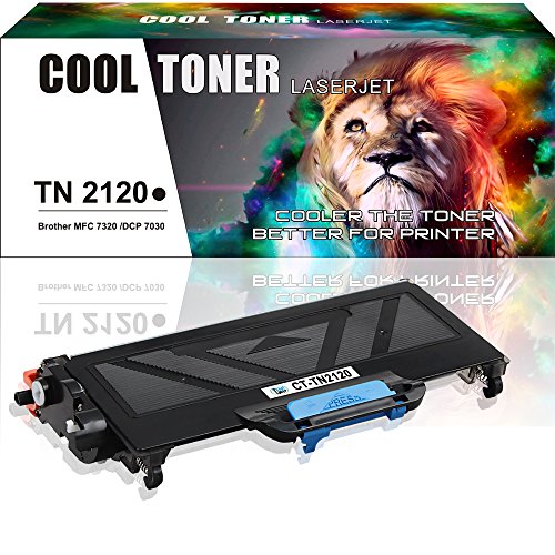 XL Cool Toner kompatibel Toner fuer TN-2120 fuer Brother HL-2140 HL-2150 HL-2150N HL-2170 HL-2170W,DCP-7030 DCP-7040 DCP-7045N,MFC-7320 MFC-7340 MFC-7345N MFC-7345DN MFC-7440N MFC-7450 MFC-7840W; Ricoh Aficio SP 1200 1210 series, 5200 Seiten, Schwarz