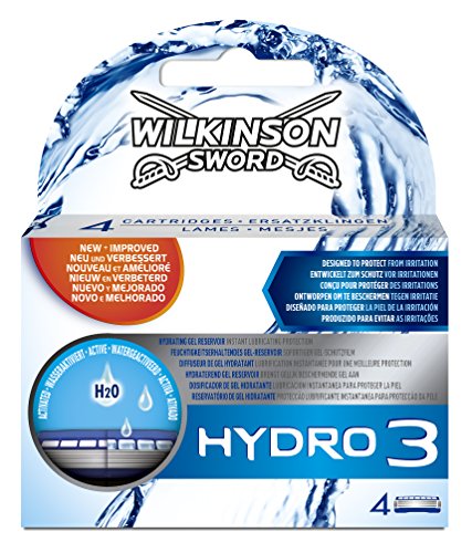 Wilkinson Sword Hydro 3 Razor Blades - Pack of 4