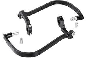 ZETA RACING ZETA ADVENTURE ARMOR HANDGUARD for 7/8, 22.2mm handlebar Black ZE72-6001 touring adventure bike aluminum durable