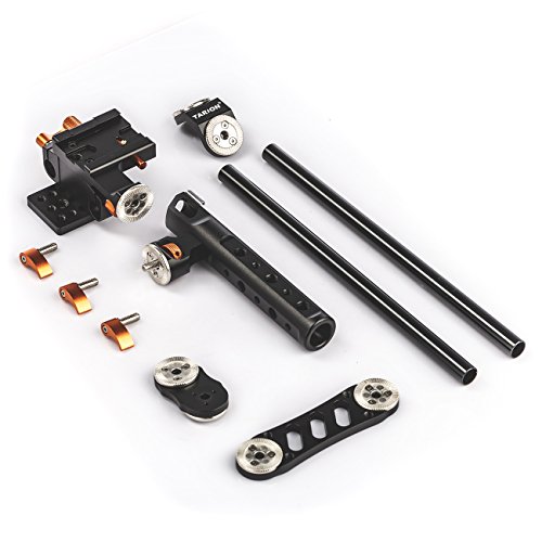 Tarion TA2 Cam  ra vid  o cage en Alliage d aluminium pour tous les appareils photo reflex num  riques Canon 5D2   5D3 et Sony A7S   A7R II   cam  ras GH4 etc 