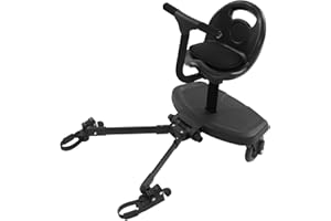 CIOUNMB Buggyboard mit Sitz, universelles Trittbrett für Kinderwagen, geeignet für jeden Kinderwagen