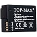 Produktbild TOP-MAX® DMW-BLC12, DMW-BLC12E, DMW-BLC12PP 1600mAh Akku für Panasonic Lumix DMC GX8 G70 G81 G7 G6 G5 FZ2000 FZ1000 FZ200 FZ300