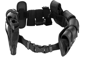 ACEXIER Tactical Military Training Polices Guard Utility Kit mit QD-Schnalle, Oxford-Stoff, Polizei-Durchsetzungsgürtel