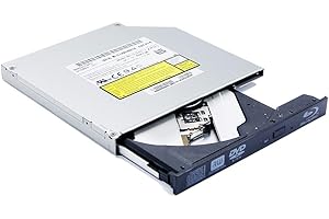 MAITLAN Grabador de BLU-Ray para Ordenador portátil 12,7 mm SATA Repuesto para Ordenador portátil DELL HP Lenovo ASUS Acer Sony Samsung Toshiba, 6X BD-R BD-RE DL Disco BLU-Ray DVD+-R RW Writer