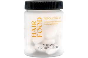 Madame La Présidente - Résolution N°1 Croissance et Volume - Complément Alimentaire Cheveux – Accélère la Pousse – Tous Types de Cheveux - 30 Comprimés