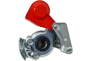 ABCSWEET Tête d'embrayage de qualité industrielle - Tête d'embrayage en alliage métallique avec raccord d'air comprimé - Raccord d'air comprimé - Raccord d'air comprimé